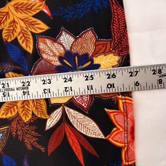 Bleeker & McDougal Women's Long Bell Sleeve Pullover Multicolor Top Large M - Picture 5 of 9